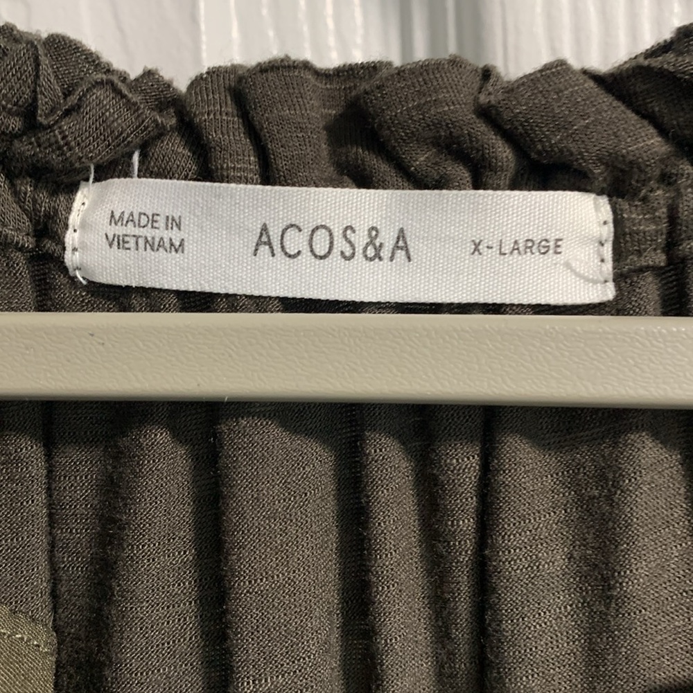 Green Longsleeve ACOS&A Blouse - Picture 4 of 12